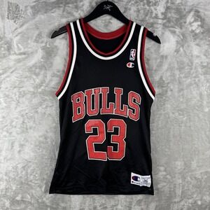 Vintage Champion Michael Jordan NBA Chicago Bulls Jersey Alternate Mens 36 90s